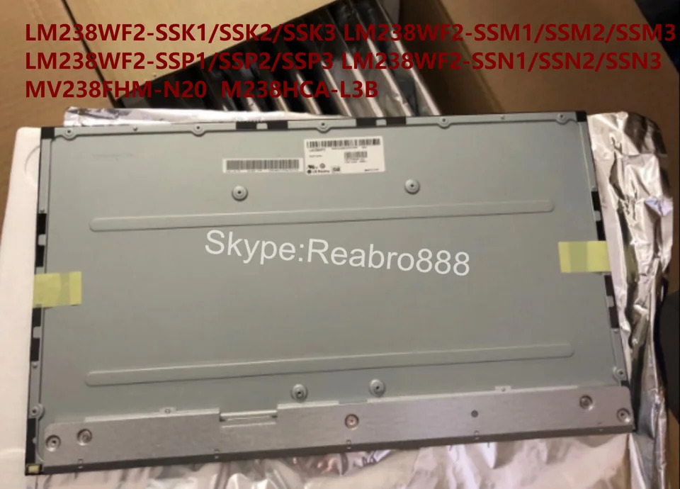 LCD 화면 LM238WF2 SSM1 M3 K1 K3 P1 P3 M238HCA L3B MV238FHM-N20 SSK2 P2 R2 M2 23.8 인치