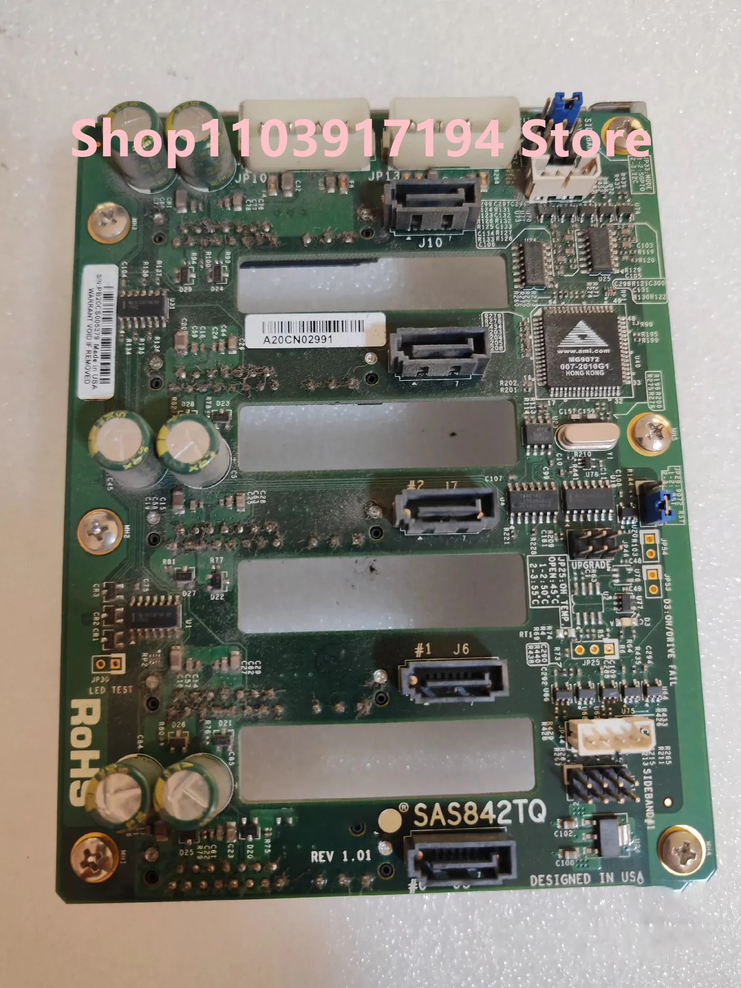 슈퍼 5 포지션 3.5 인치 하드 백플레SAS SATA SAS842TQ IDE