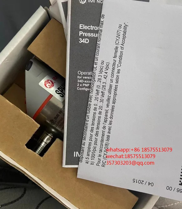NORGREN 압력센서 34D-P016G-DD1-AA
