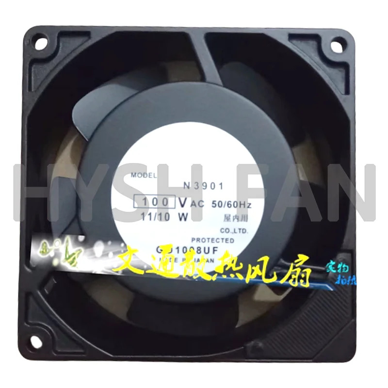 금속 다리미 냉각팬 N3901 100V 11/10W