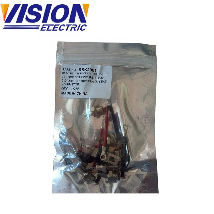 전체 암페어 회전 브리지 정류기 다이오드 키트 25A RSK2001 발전기 ZX-25A