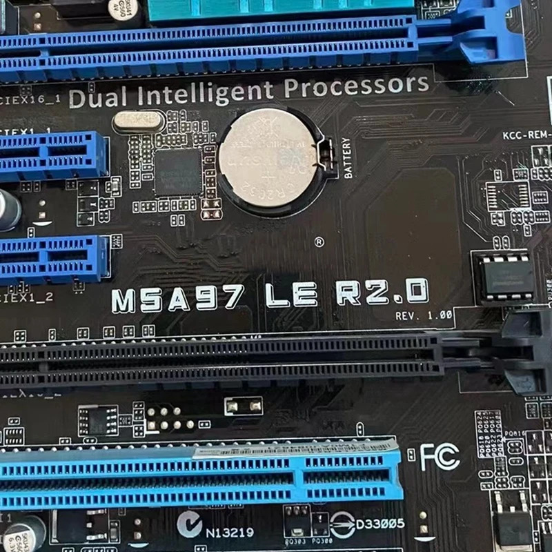 M5A97 LE R2.0 마더보드 32GB PCI-E2.0 USB2.0 USB3.0 소켓 AM3 DDR3 970 메인보드 리퍼 완료