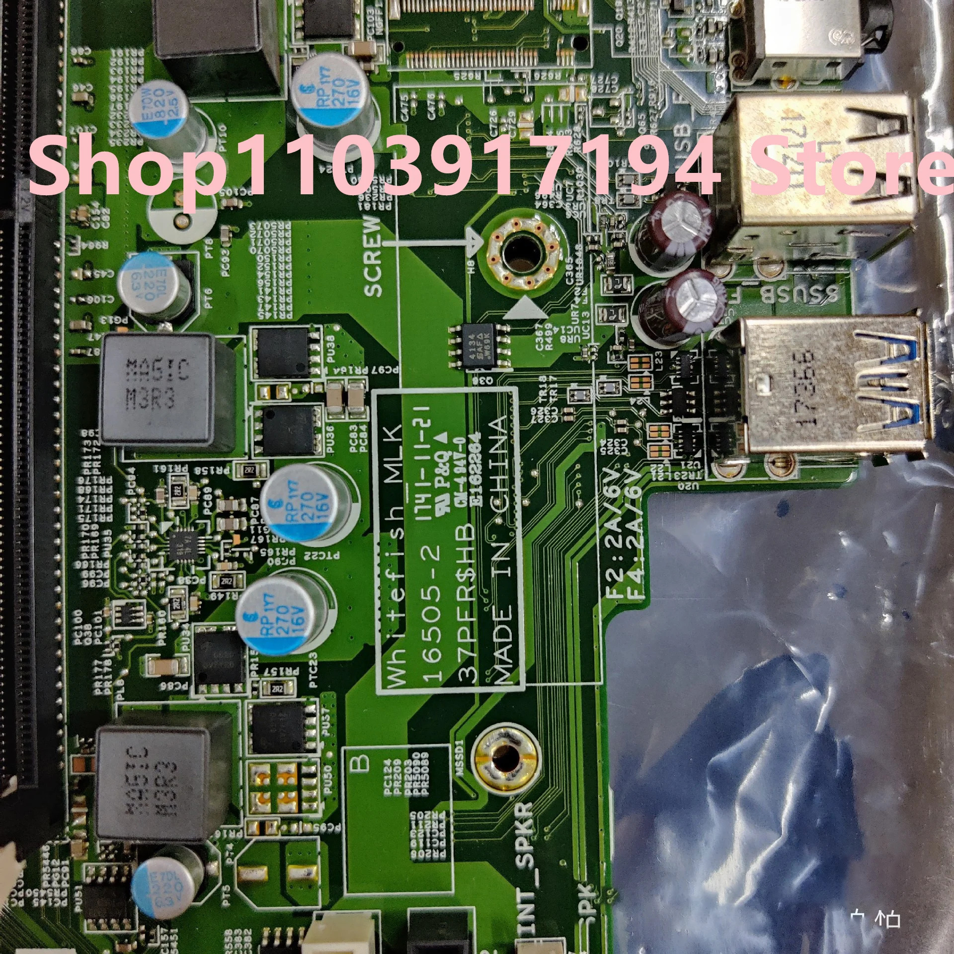 DELL 3046MT 마더보드 Optiplex 3046 MT 16505-1/37PFR R01 메인보드 6M93P CMXK2