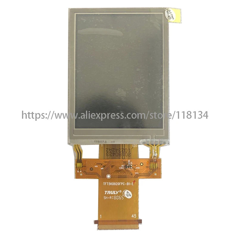 lcd 데이터 로직 Skorpio X4 Lcd 화면 모델 터치 패널 유리 TFT5K0920FPC-B1-E TFT8K5628FPC-A2-E