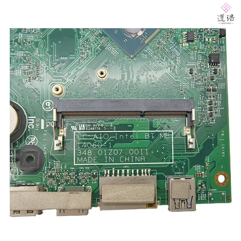 14060-1 Acer Aspire Z1-611 AIO 마더보드 348.01Z07.0011 J1900 CPU DDR3L 메인보드 완전 작동 리퍼