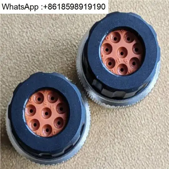 RT06128SNHEC03 암 고무 쉘 8방향 Amphenol 자동차 커넥터 신규