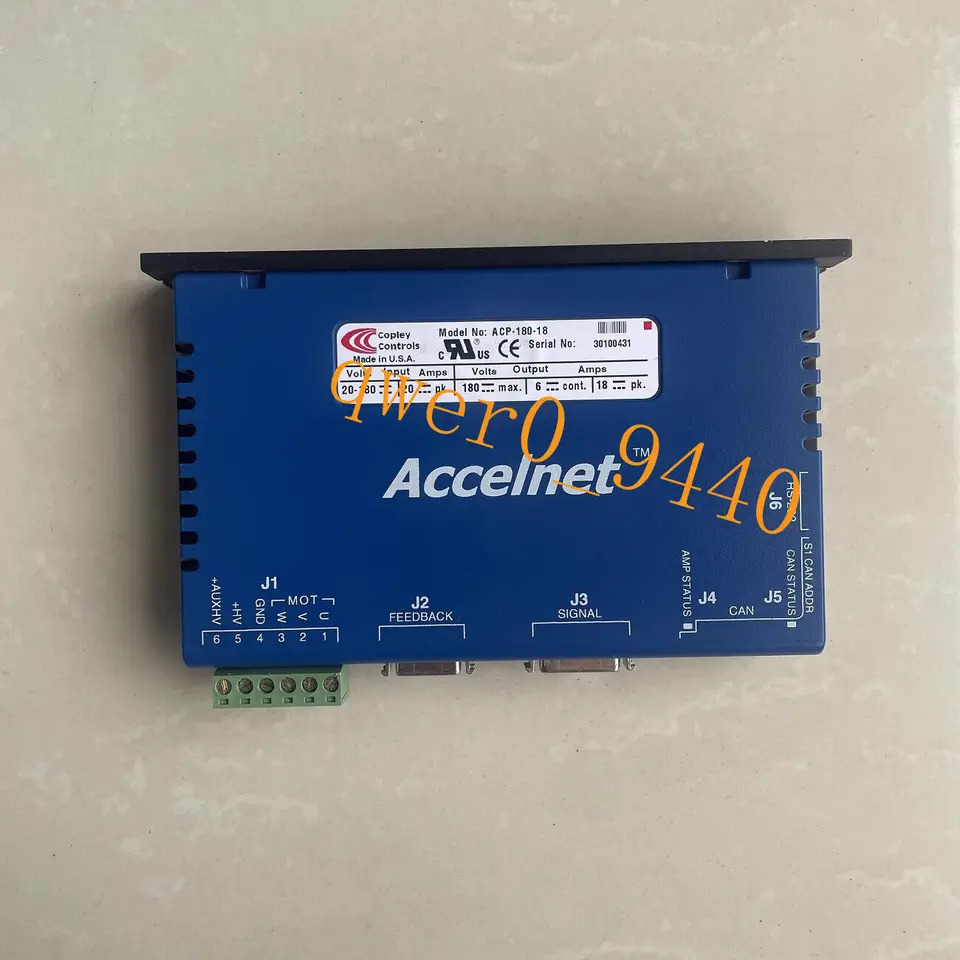 리퍼 Copley Accelnet 컨트롤러 ACP-180-18 서보 드라이버 1pc