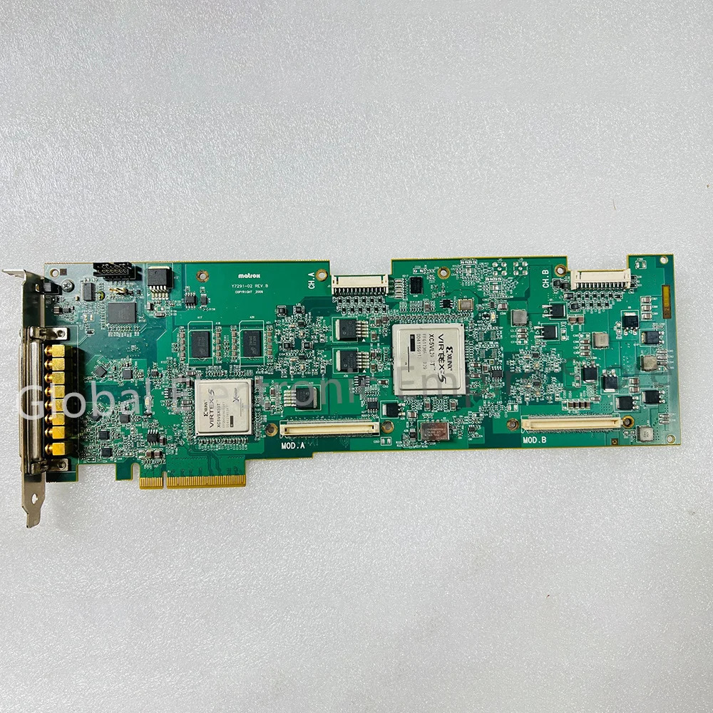 Matrox XMIO2/24/8K/S HD 프로그래밍되지 않은 카드 Y7291-02 REV.B XMI02용