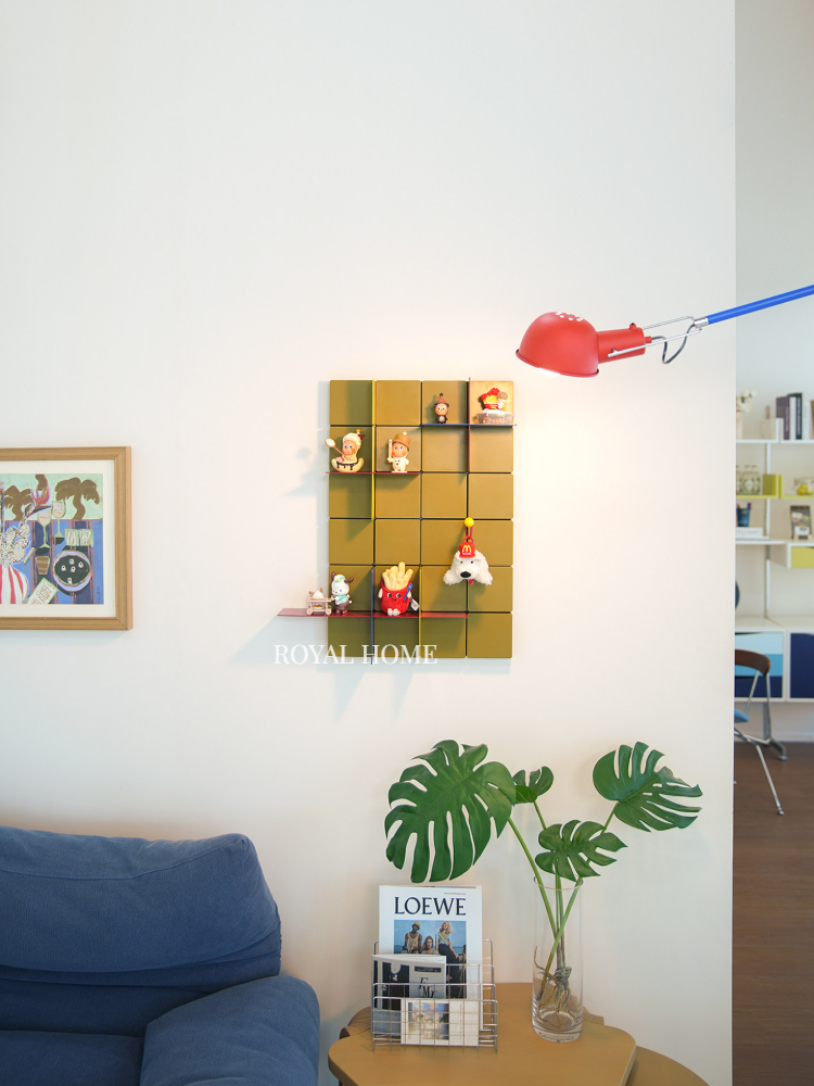 팔레트 모듈 시스템 벽선반 아트월 침대위 책선반 40 x 60cm 이미지 6