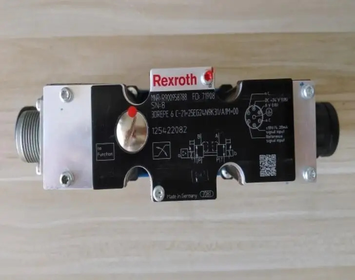 Rexroth 유압식 비례 릴리프 밸브 MNRR900958788 3DREPE 6 C-21  25EG24N9K31/A1M 00 독일제