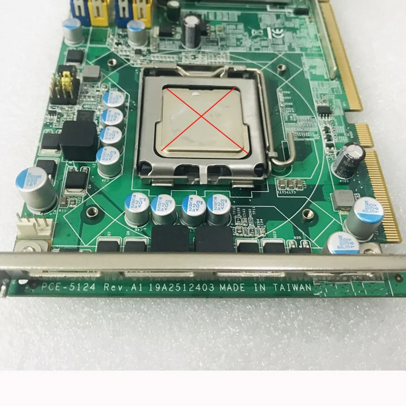 어드밴텍 산업마더보드 75핀 듀얼 네트워크 포트 PCE-5124G2 PCE-5124 R1