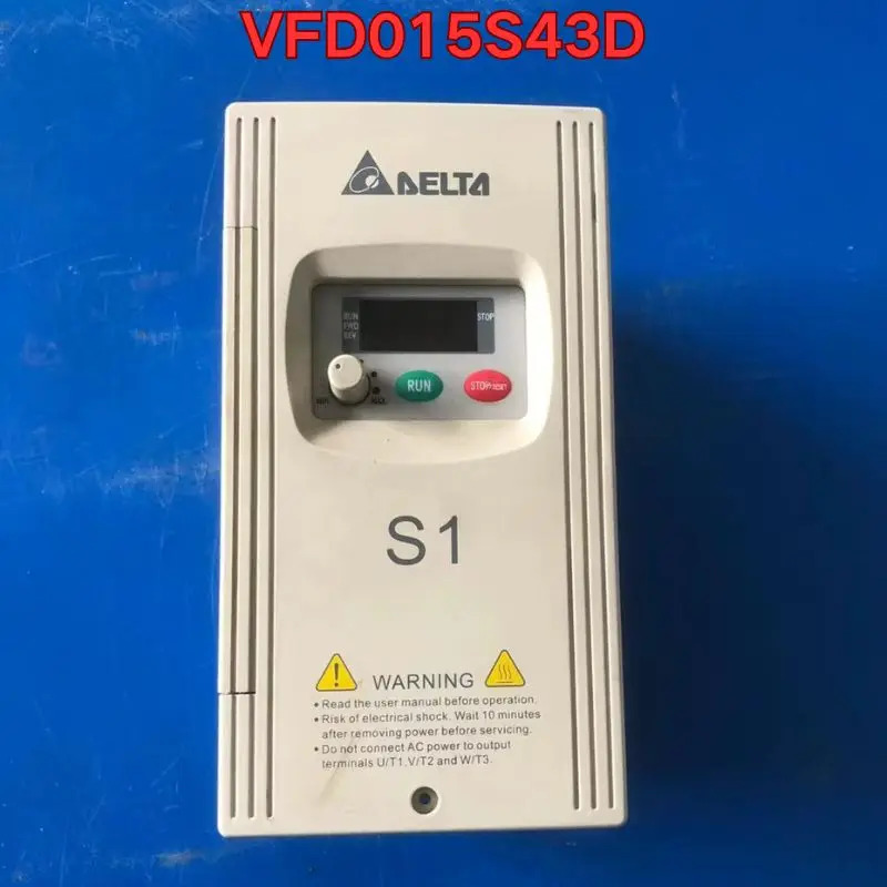 리퍼 인버터 기능 VFD015S43D 정상