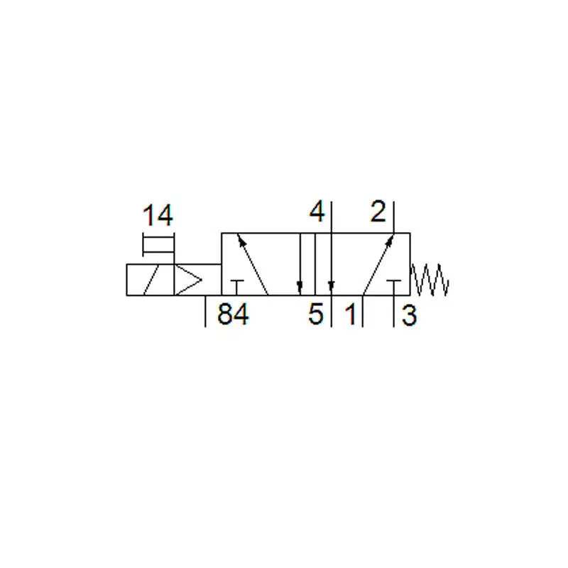 Festo MFH-5-1/8 솔레노이드 밸브 MFH51/8 9982 모델 신