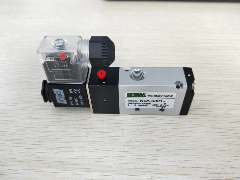 NEUMA 솔레노이드 밸브 모델 NVA-6321 압력 범위 2 KGF/CM NVS-3521-D2 NVS-5521-A2