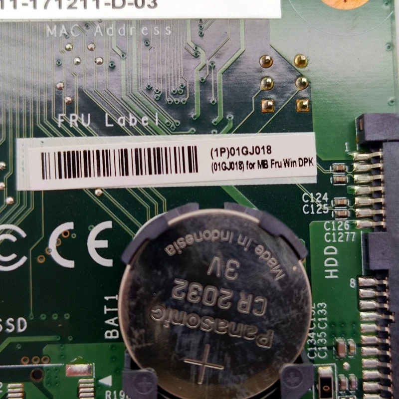 Lenovo호환 310-20IAP AIO 마더보드IAPLSB BM6G28 REV1.0 FRU 01GJ018 J4205 CPU DDR3 메인보드 완전 작동 리퍼