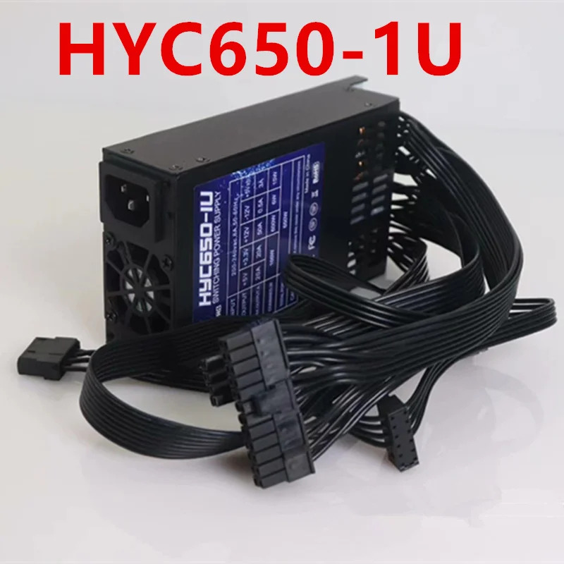 HYC Flex Small 1U K39 K35 650W 전원공급장치 HYC650-1U ENP-7660B 새 원본 PSU
