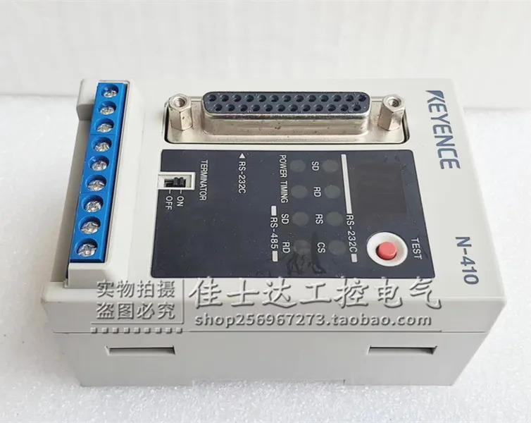 KEYENCE 바코드 리더 전원 컨트롤러 모듈 포장 N-410 일본