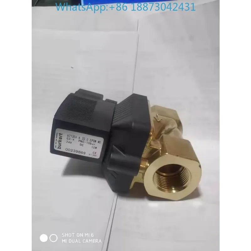 Burkert Bode 솔레노이드 밸브 6213EV A 20.0 EPDM G3/4 워터 00239869 6 포인트