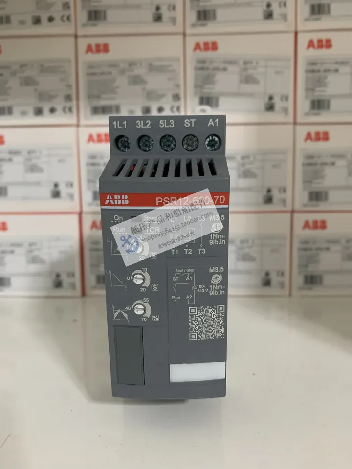 오리지널 ABB 컴팩트 소프트 스타터 PSR12-600-70 AC208-600V 5.5kW