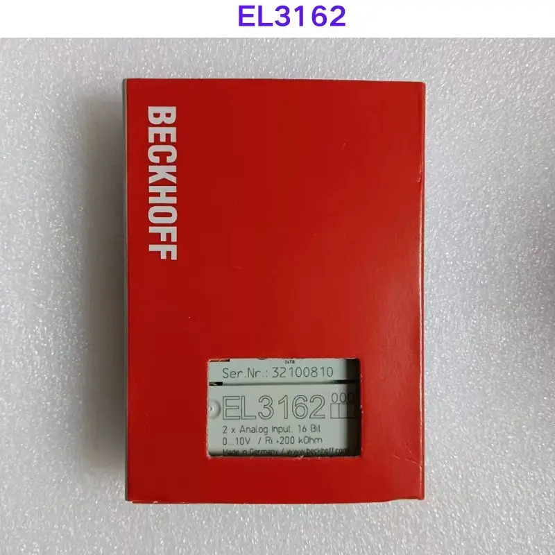 Beckhoff 모듈 EL3162 신