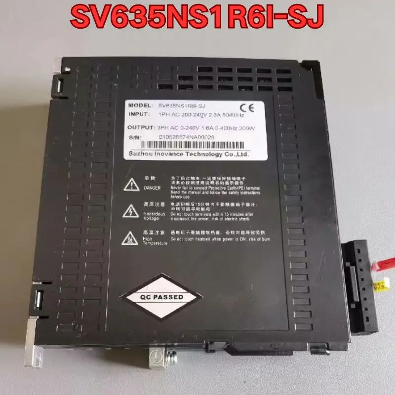 리퍼 SV635NS1R6I-SJ 서보 드라이브작동 상태