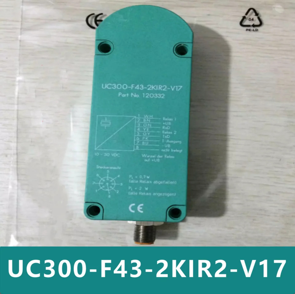 UC300-F43-2KIR2-V17 오리지널 초음파 센서
