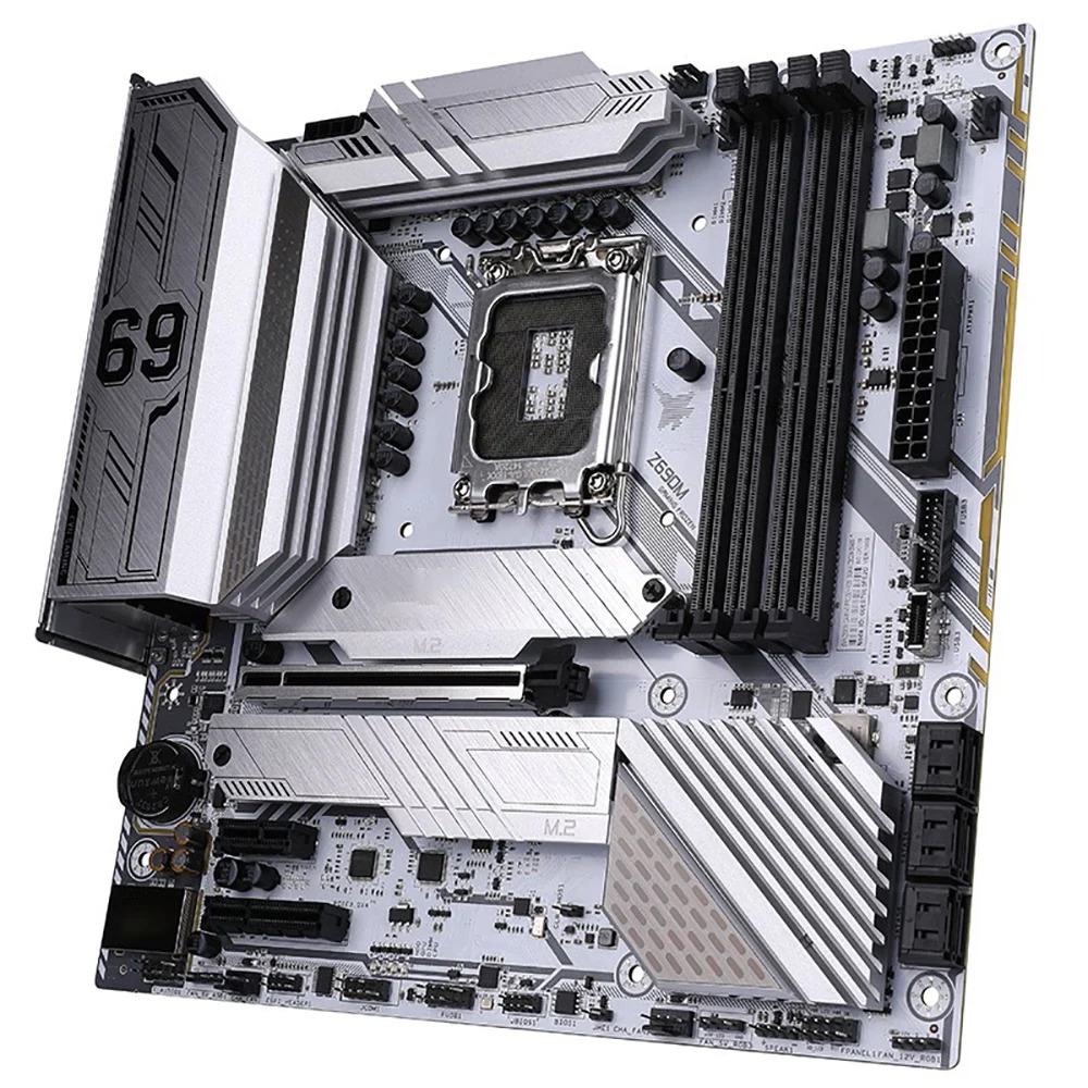 데스크탑 마더보드 DDR4 LGA 1700 지원 대CVN Z690M GNG FROZEN V20
