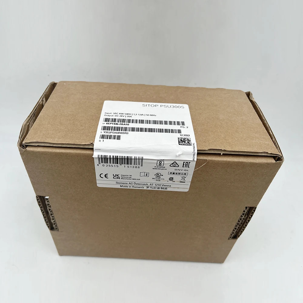 SIEMENS SITOP PSU300S 206EP1436-2BA10 안정화 전원공급장치 입력 400-500V 3 AC 출력 24V DC/20A