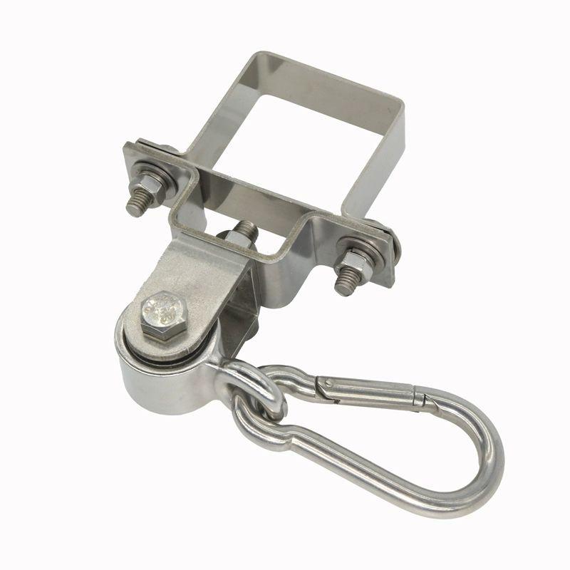 홀더 파이프클램프 운반용 크램프 연결 집게 원형클램프 배관행거 인양 갈고리 - 상품 이미지