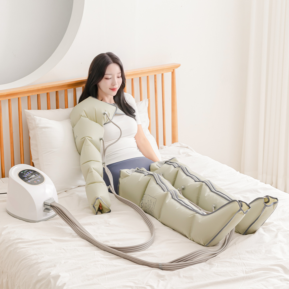 종아리 마사지기 에어웨이브 DR-5180 마사지기 추천 종아리 마사지 사용법 휴대용 마사지기