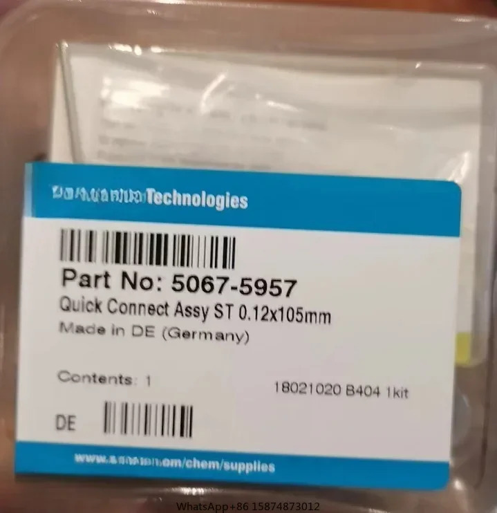 Agilent 5067-5957 Quixk Cinnect Assy ST 0.12x105mm 퀵 커넥터 어셈블리 신
