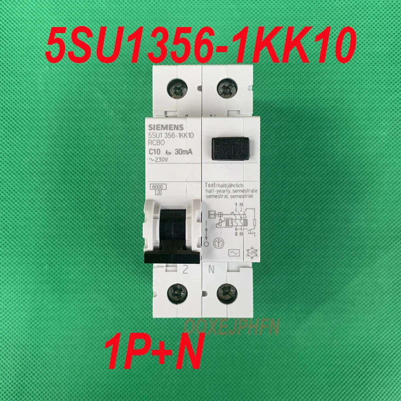 5SU1356-1KK10 RCBO C10 30mA 1P N