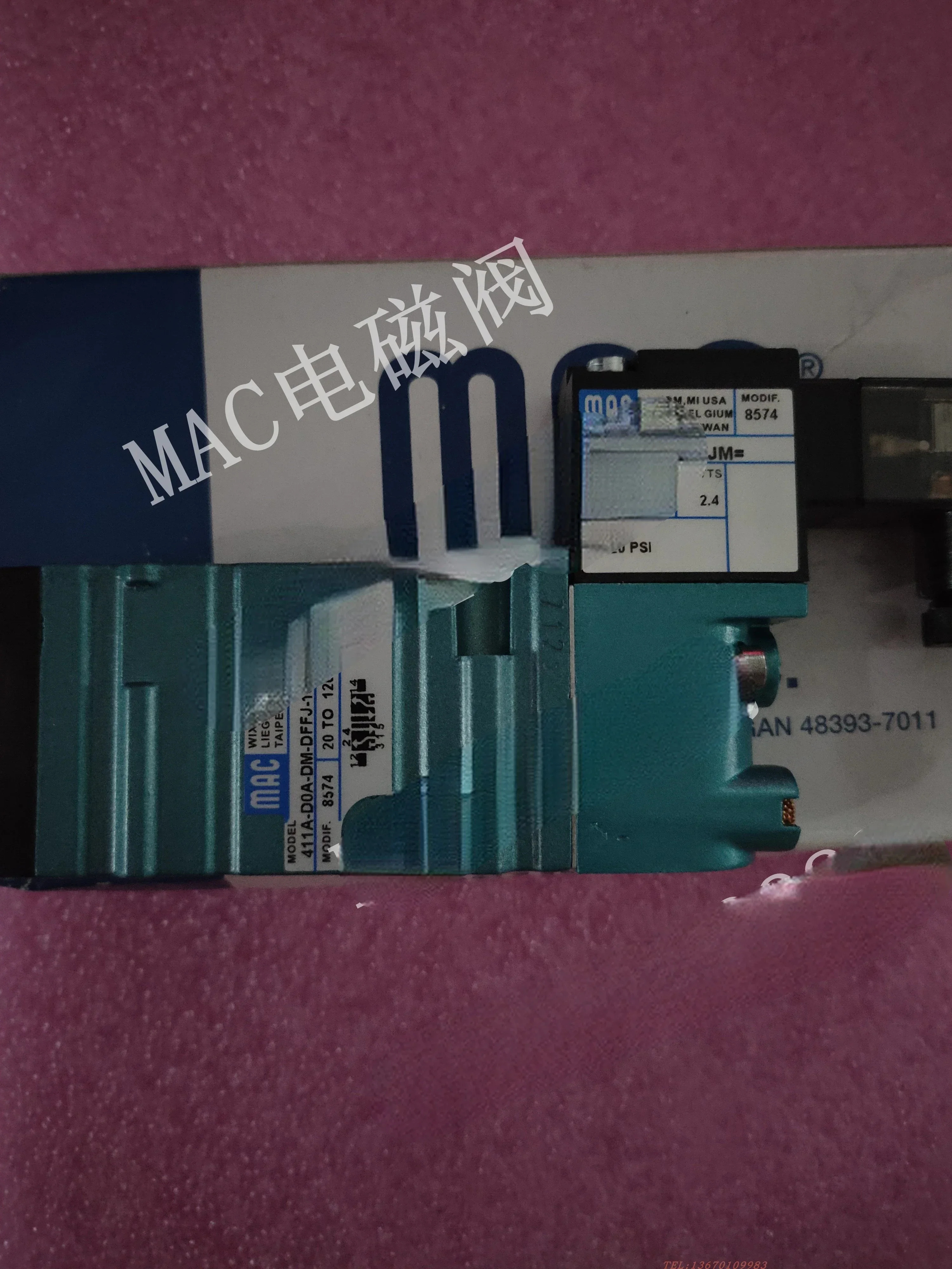 MAC 솔레노이드 밸브 411A-DOA-DM-DJBJ-1KJ 411A-D0A-DM-DFFJ-1JM DEDA-1BA