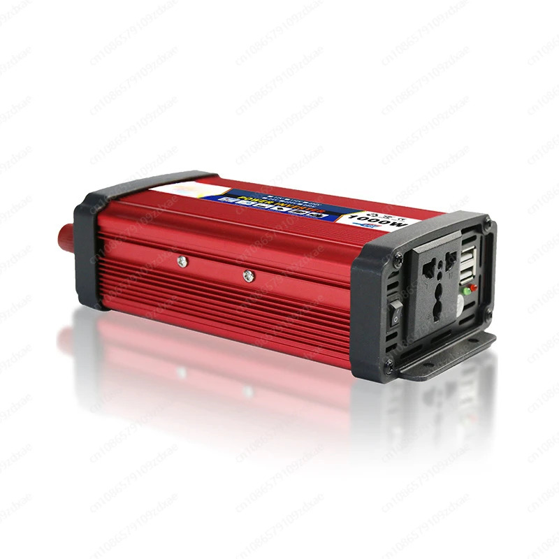 차량인버터 듀얼 USB 레드 인버터 보정 웨이브 전력 변환기 1000W