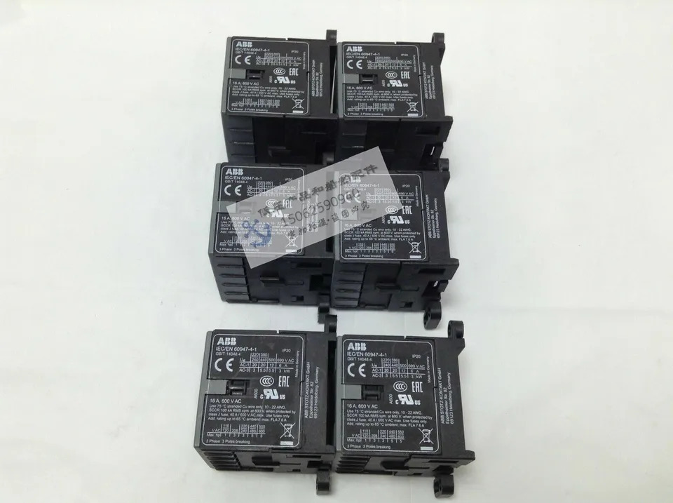 오리지널 ABB 접촉기 BC7-40-00-F 코일 전압 24VDC 220VDC 신
