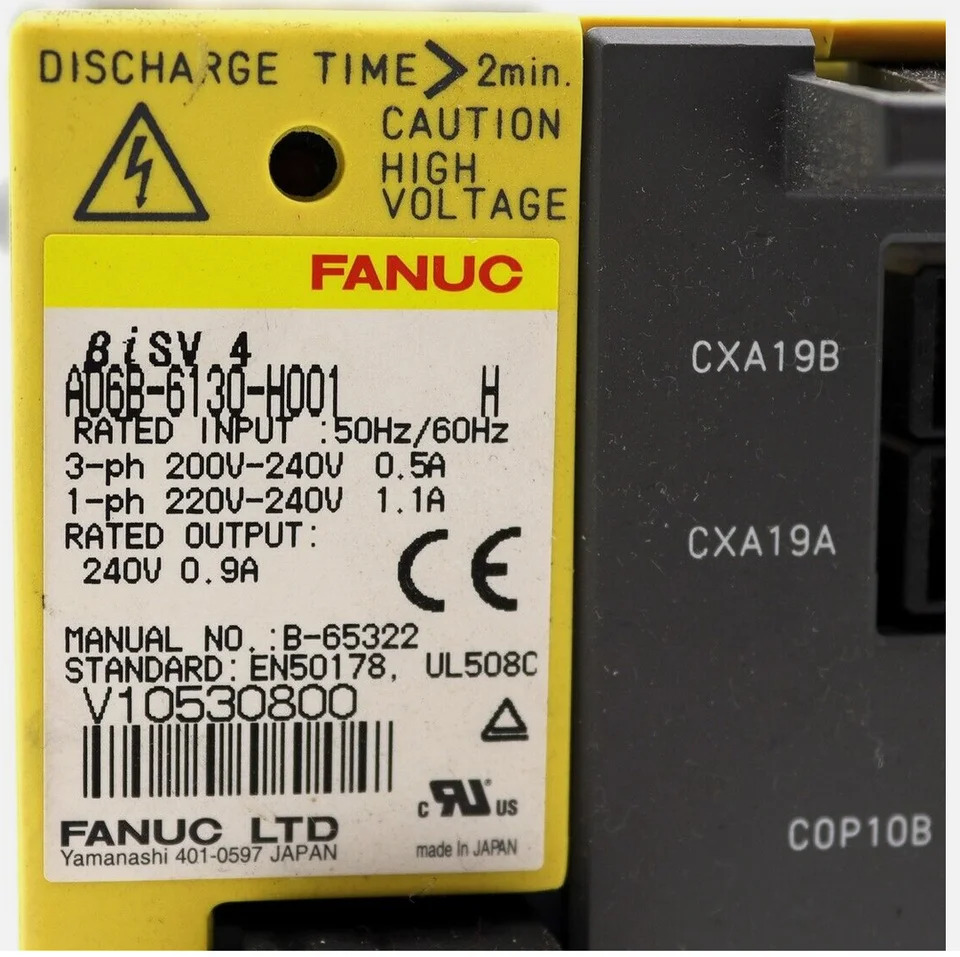 A06B-6130-H001 리퍼 서보 드라이브 A06B 6130 H001