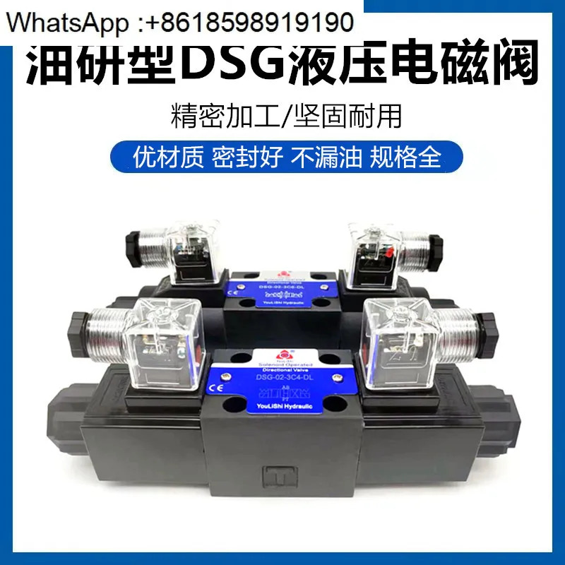 솔레노이드 밸브 DSG-02-3C2 DSG-02-3C6/3C4 24V 220V YOULISHI 방향