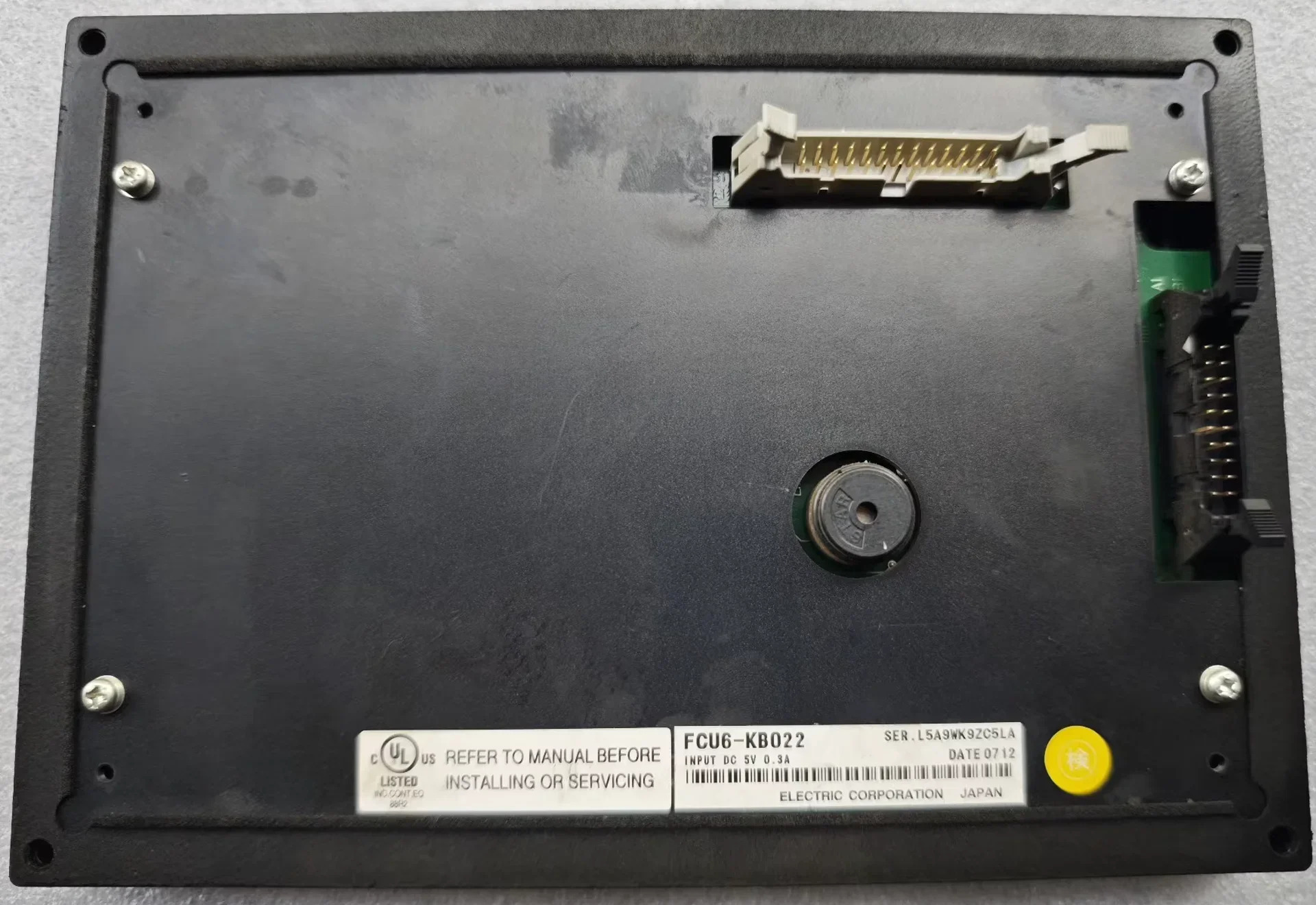 FCU6-KB022 리퍼 파란색 키패드 수치 제어 시스템 FCU6 KB022