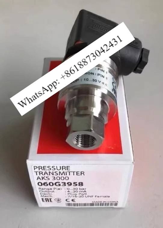 AKS3000 압력 트랜스미터 센서 060G3958 원본.