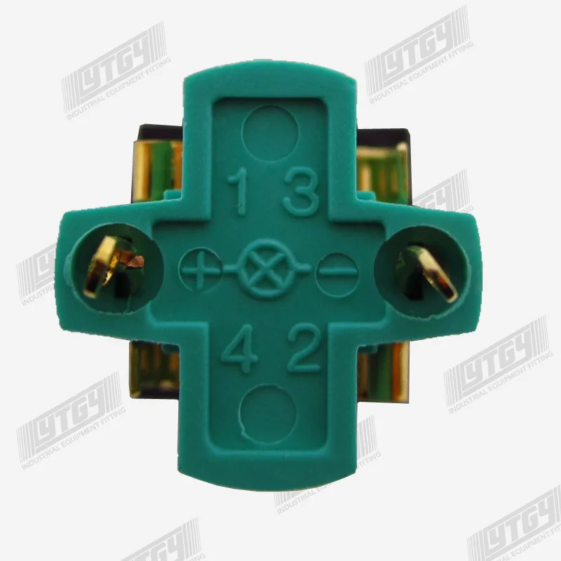 EMA 조명 푸시 버튼 스위치 원형 LED DC6V 12V 24V 110V-10p 01P-RA40.S2P 01P-SA40.S2P 16mm