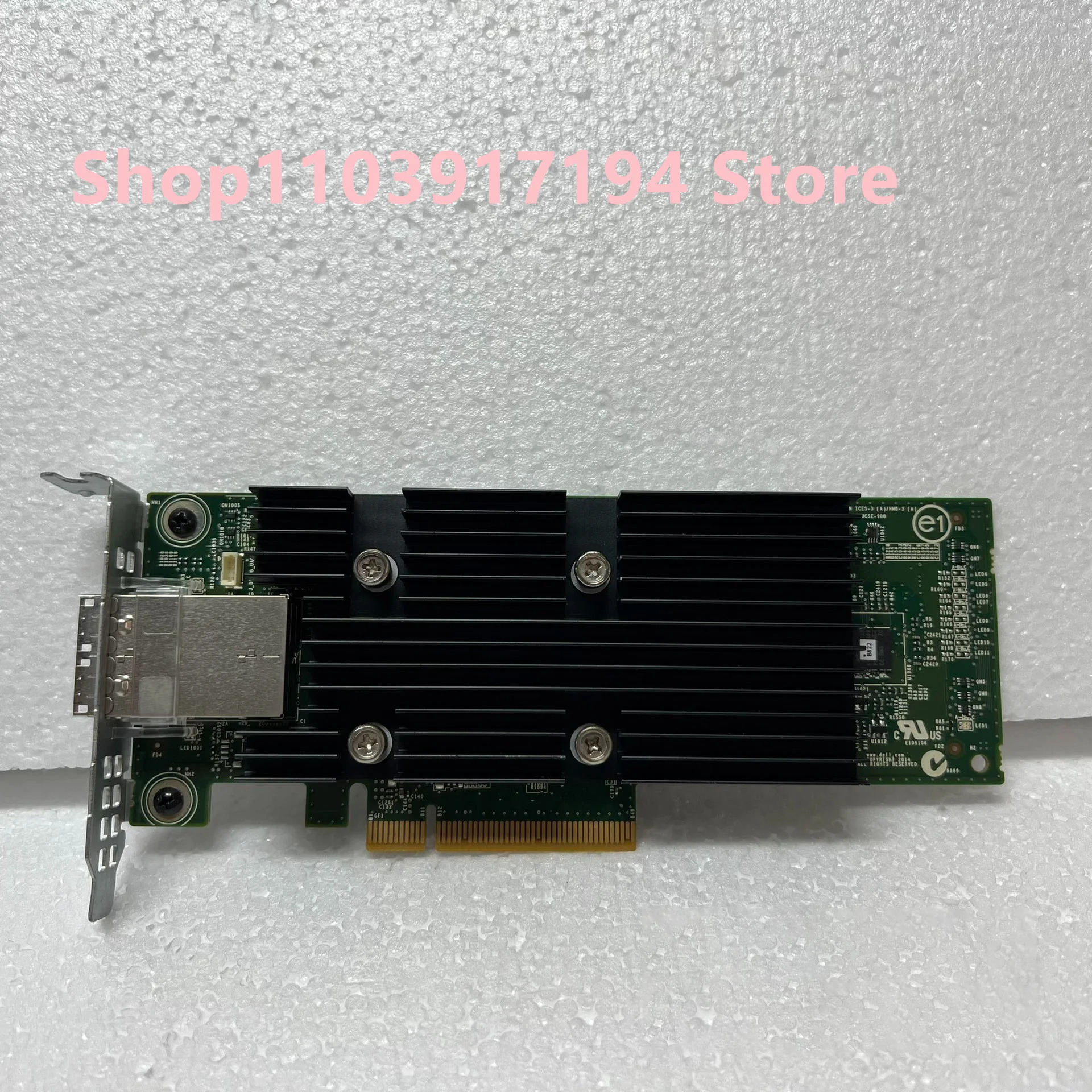 DELL 12G SAS 투포트 HBA 카드 MD3400 M3420 0T93GD T93GD 어레이