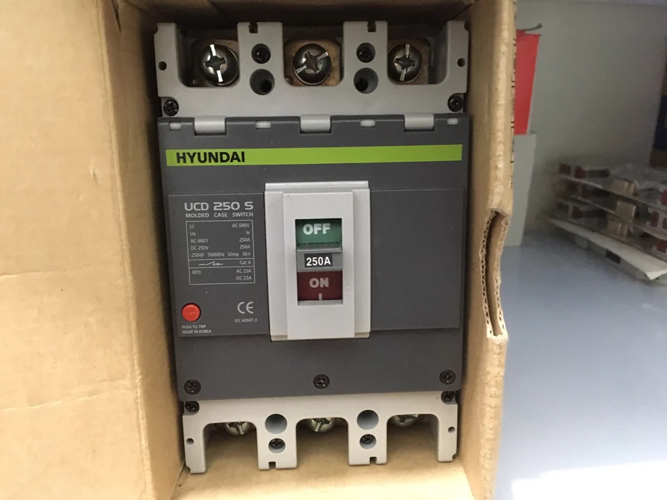 모던호환 몰딩 케이스 회로차단기 선박UCD250S 250A 3상