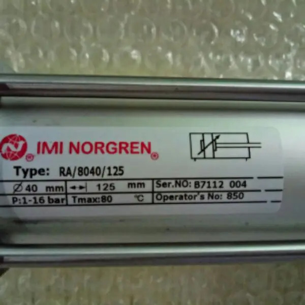 IMI NORGREN 실린더 타입 RA/8040/125 RM/92050/M/80 RA/80 PRA/802032/802040/M/25/50/75/100/125/150 RM92050