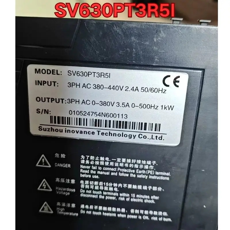 리퍼 서보 드라이브 SV630PT3R5I 기계 완료