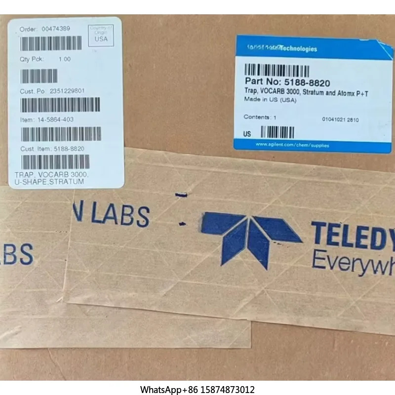 Agilent 5188 8820 TEKMAR 퍼지 트랩 U자형 Vovarb 3000