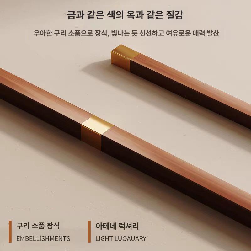 원목 이동식 스탠드옷걸이 인테리어 내추럴 튼튼한 침실 바퀴 수납장 옷걸이행거 - 상세 이미지 2