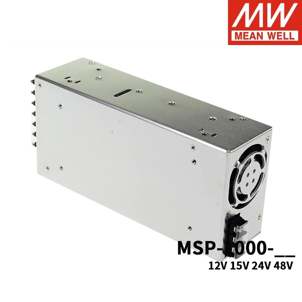 MEAN WELL MSP-1000 MSP-1000-12 MSP-1000-15 MSP-1000-24 MSP-1000-48 저누설 전류 PFC 원격 제어 공급 장치
