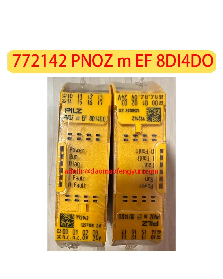 772142 PNOZ m EF 8DI4DO 안전 릴레이 신