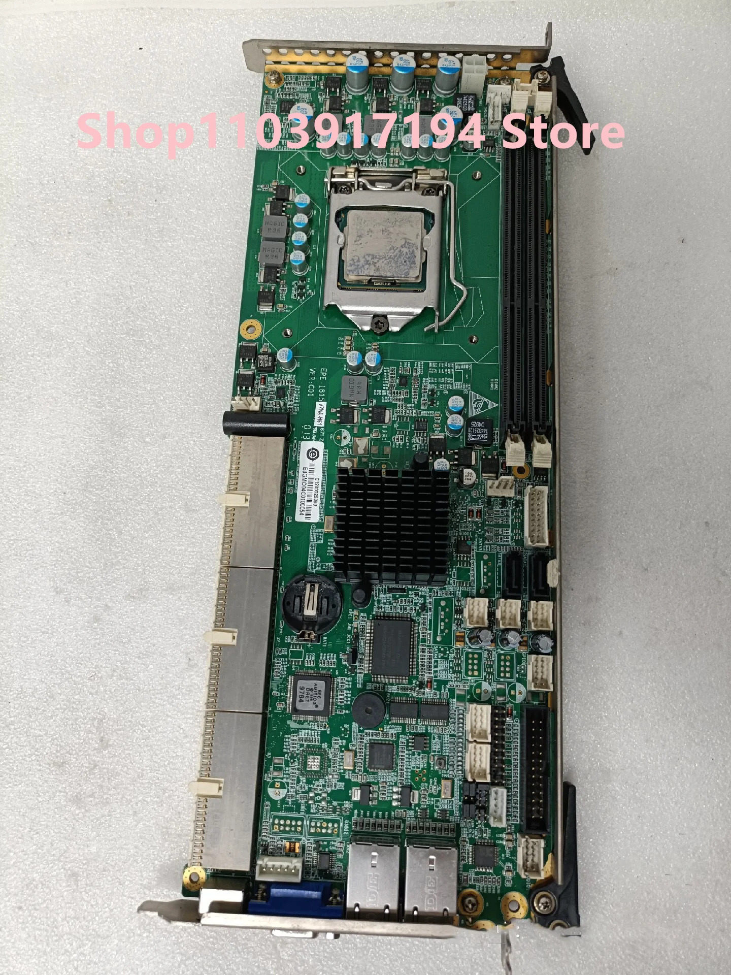 산업컴퓨터 마더보드 듀얼 네트워크 카드 EVOC EPE-1815 V2NA-H61ERC01
