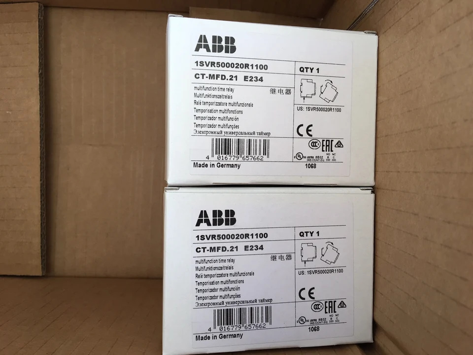오리지널 ABB 타임 릴레이 CT-MFD.2112-240VAC/DC 소재 10083057 신
